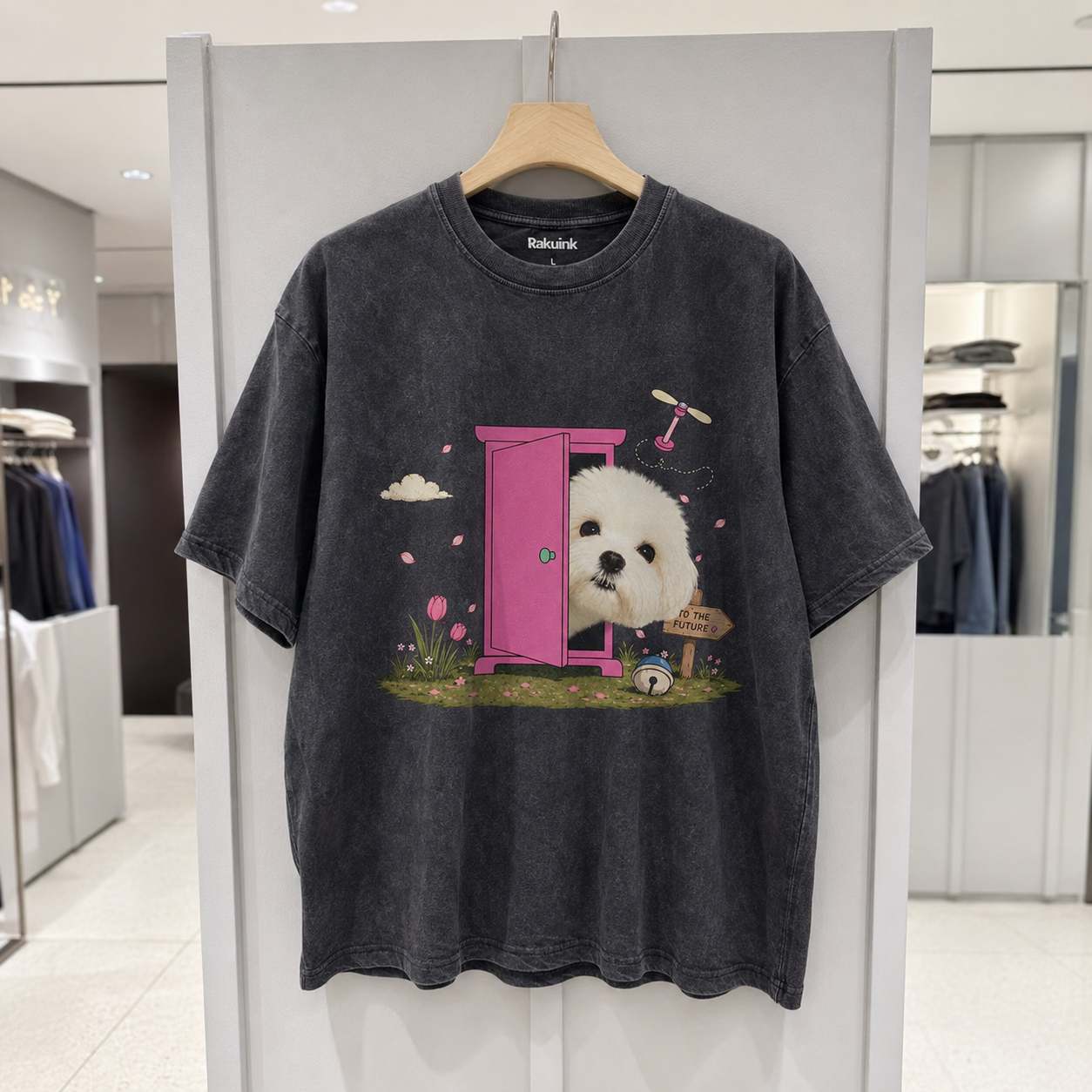 扉の向こう側。🚪🐶