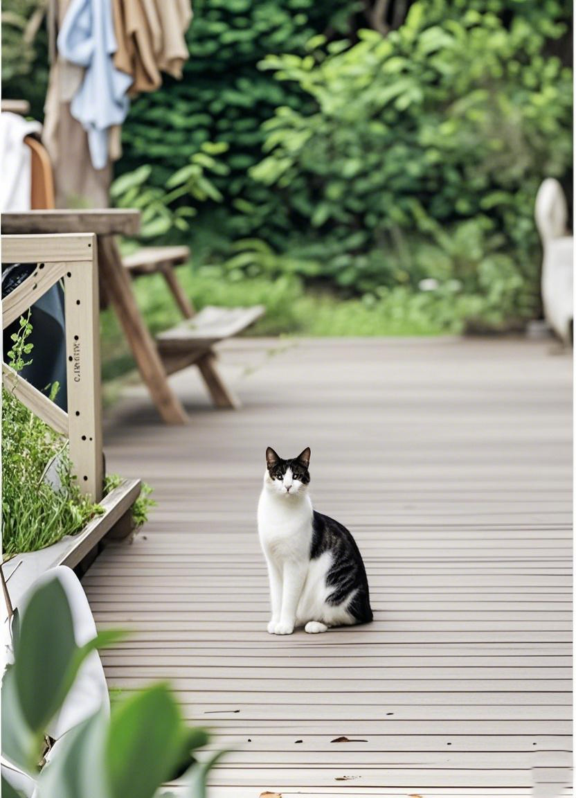 猫の島で、富士山キャットTシャツとお昼寝気分🐾