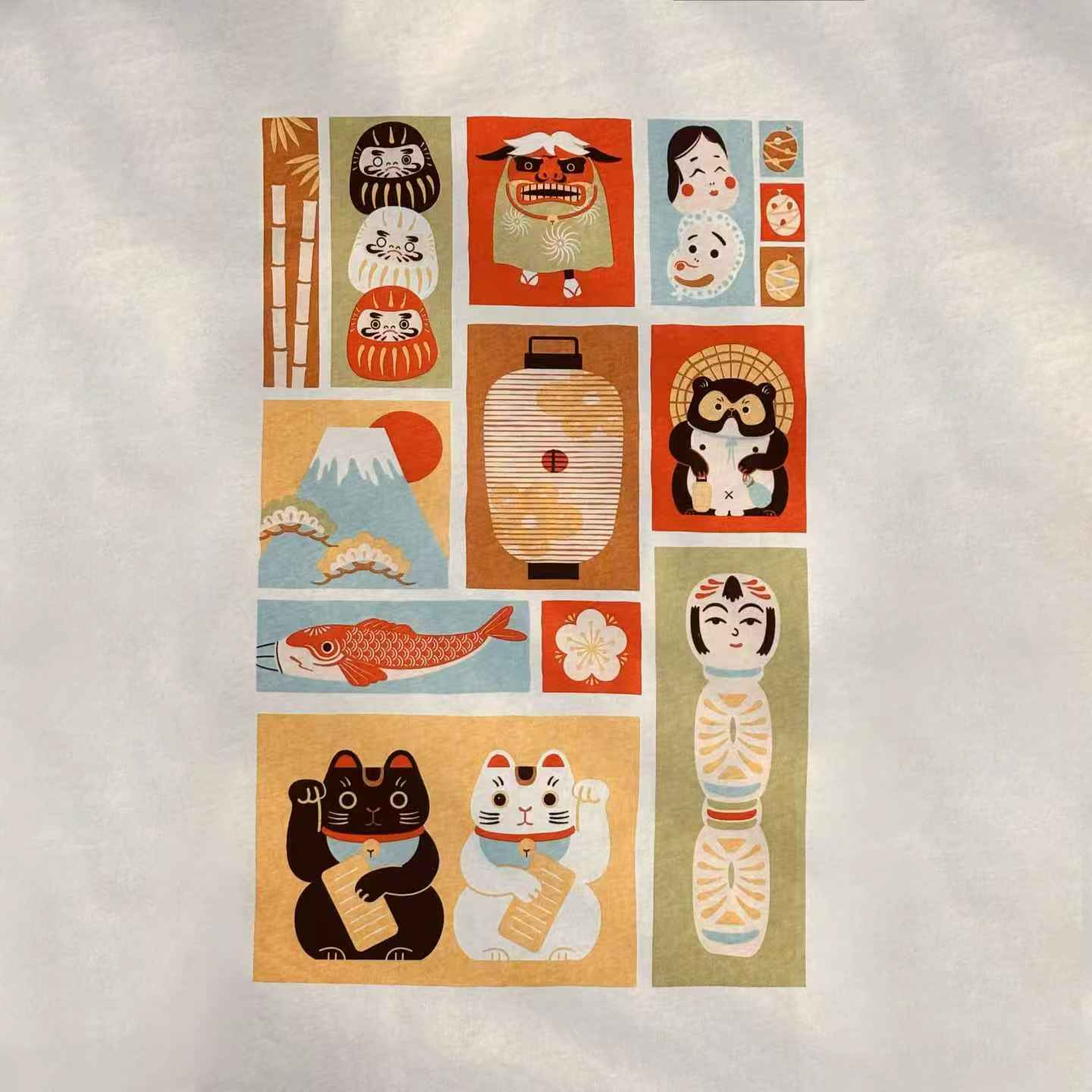 猫たちと巡る、小さな日本絵巻。