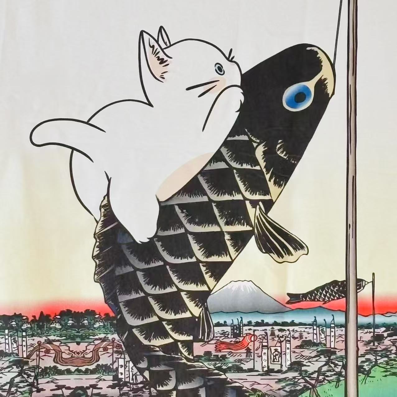 🎏「江戸の空に、こいのぼりが泳ぐ日。」