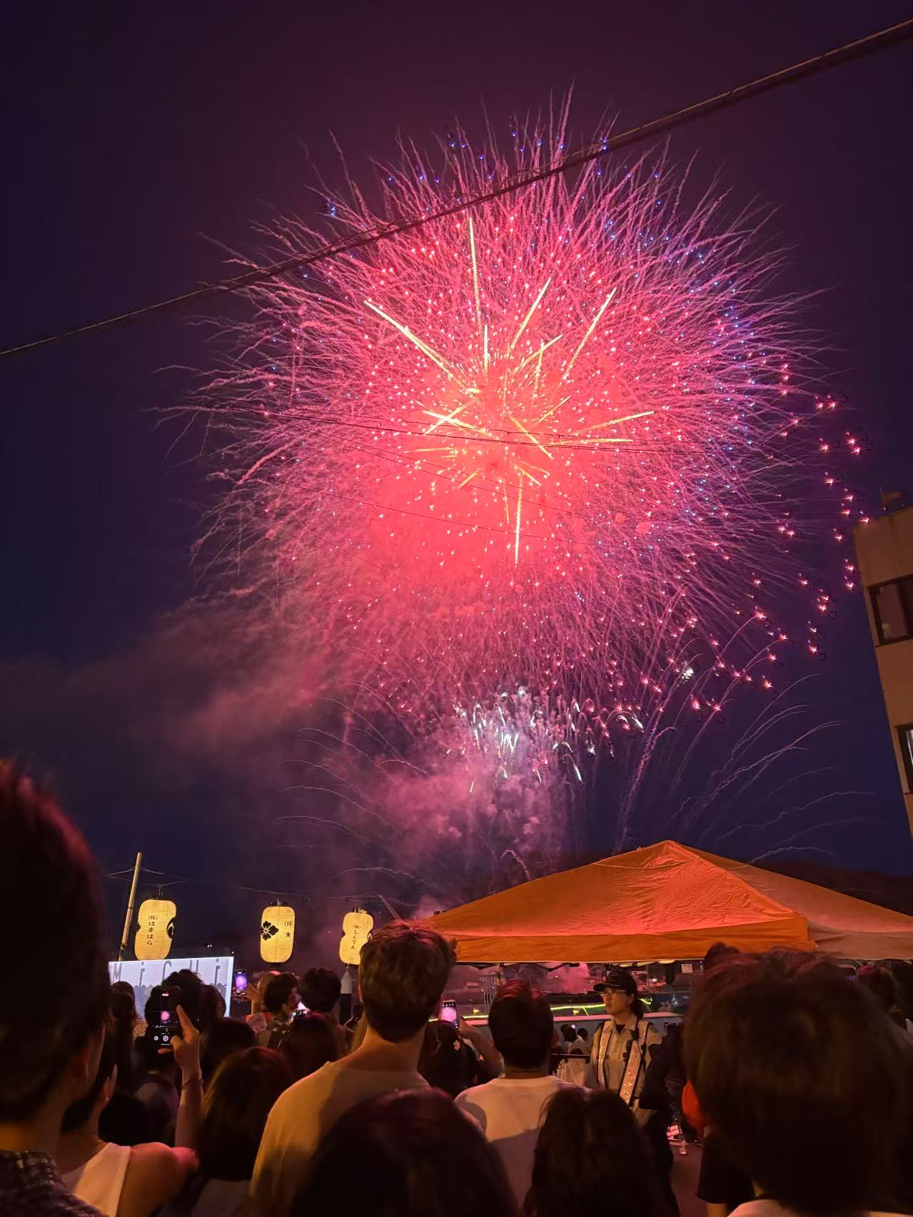 🎆夏のしるし、夜空の花たち｜尾道花火大会の夜にて