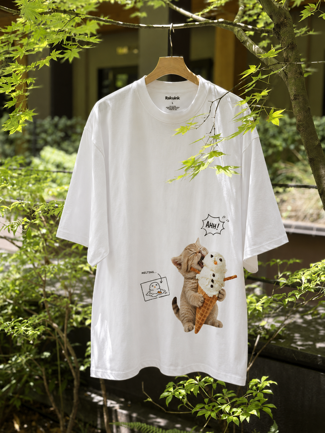 夏なのに、メルト寸前。