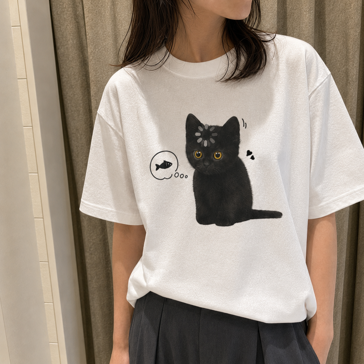お魚、まだかな。