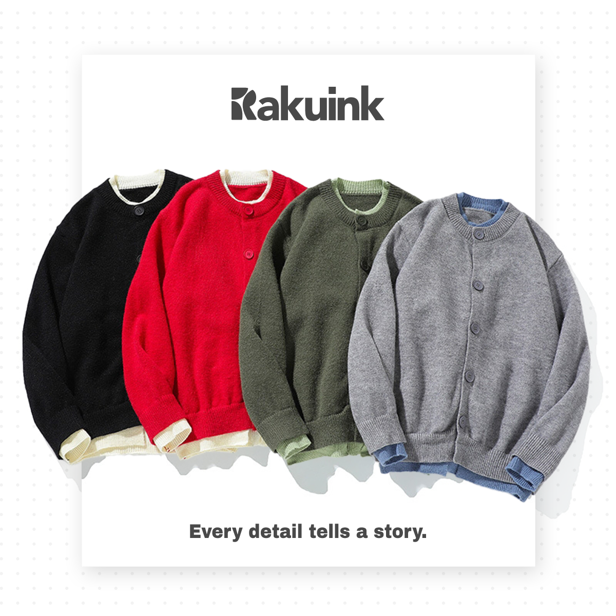 今日は、レイヤード気分で。