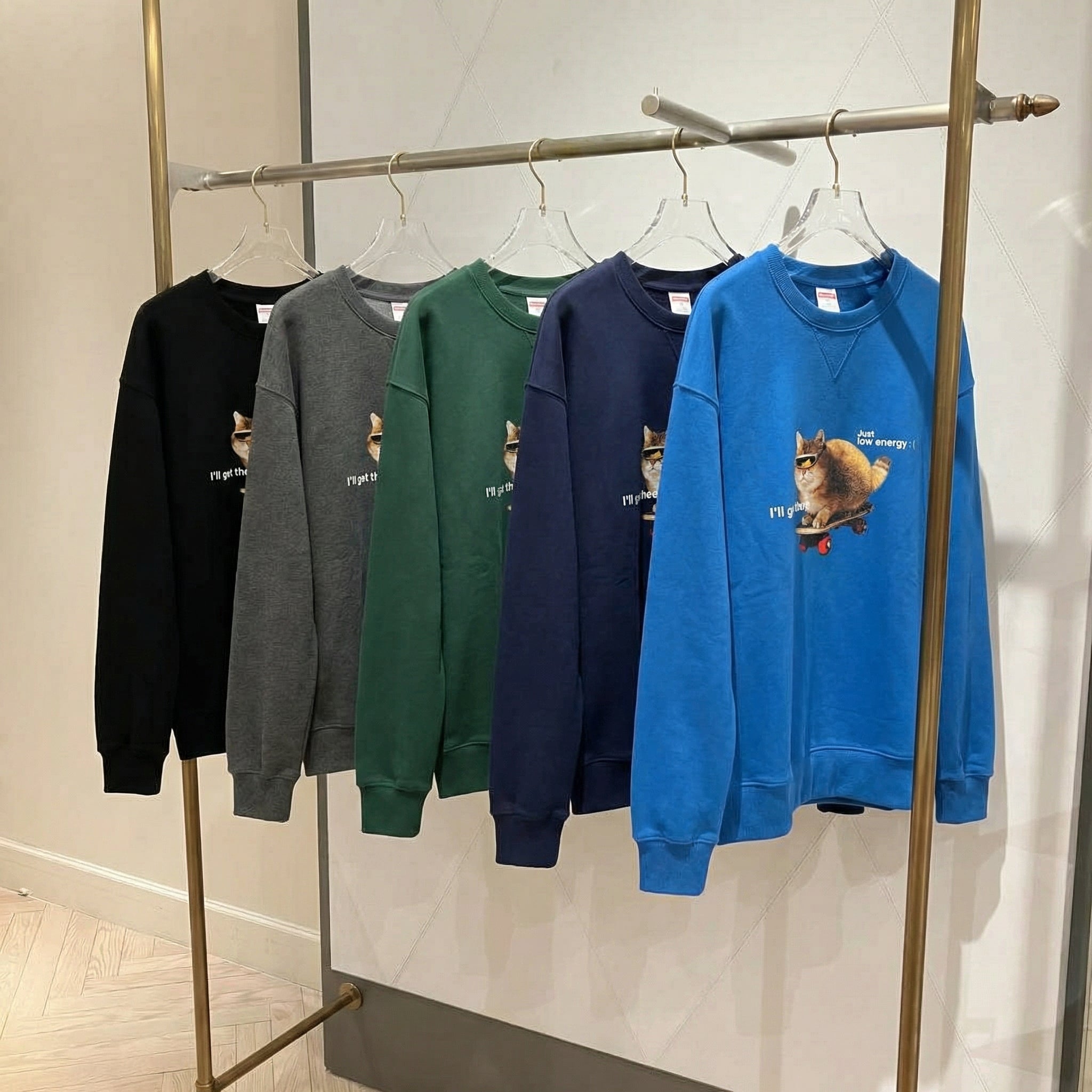 ローエナジー スケートキャット スウェット