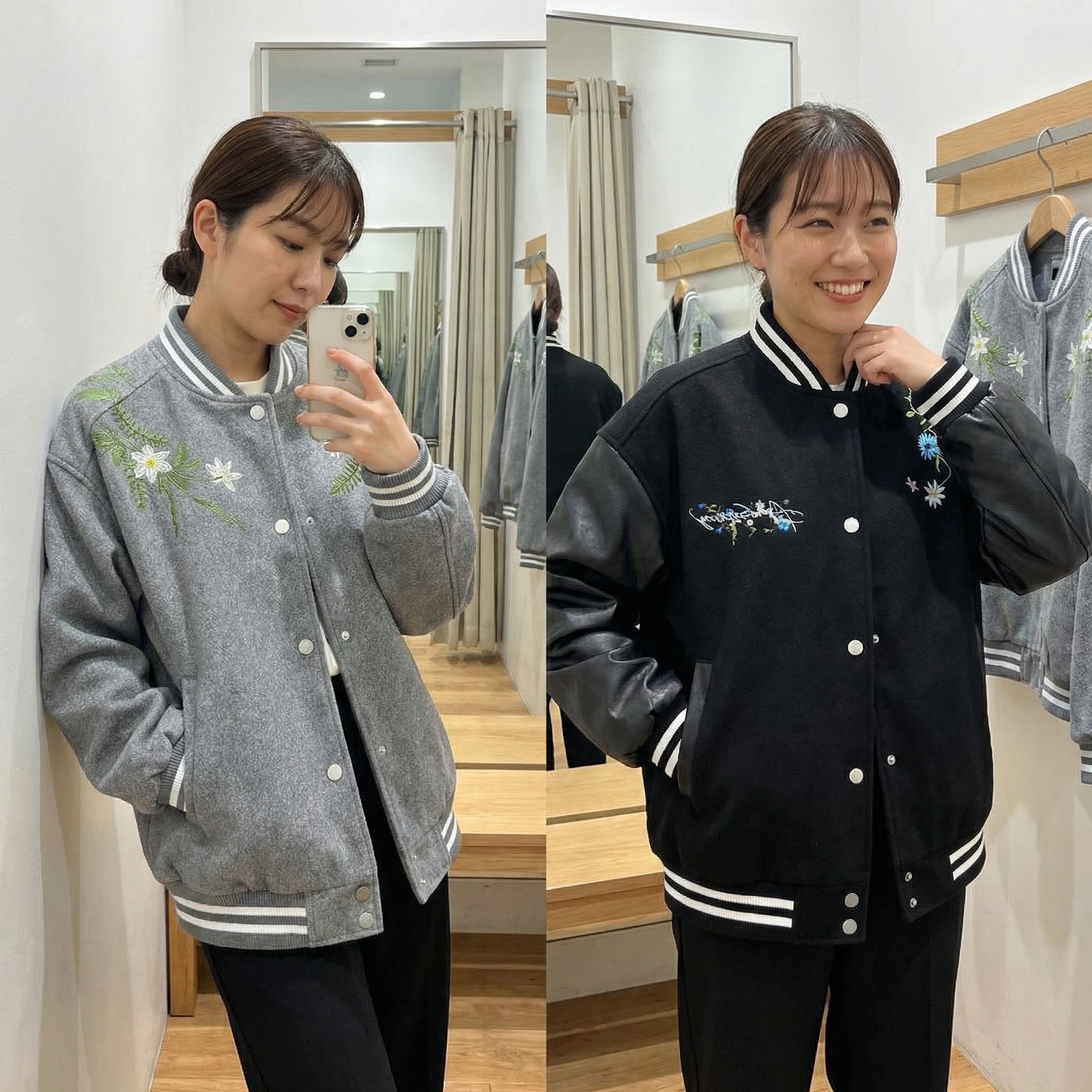 花なのにクール。26SSの刺繍バーシティ登場！