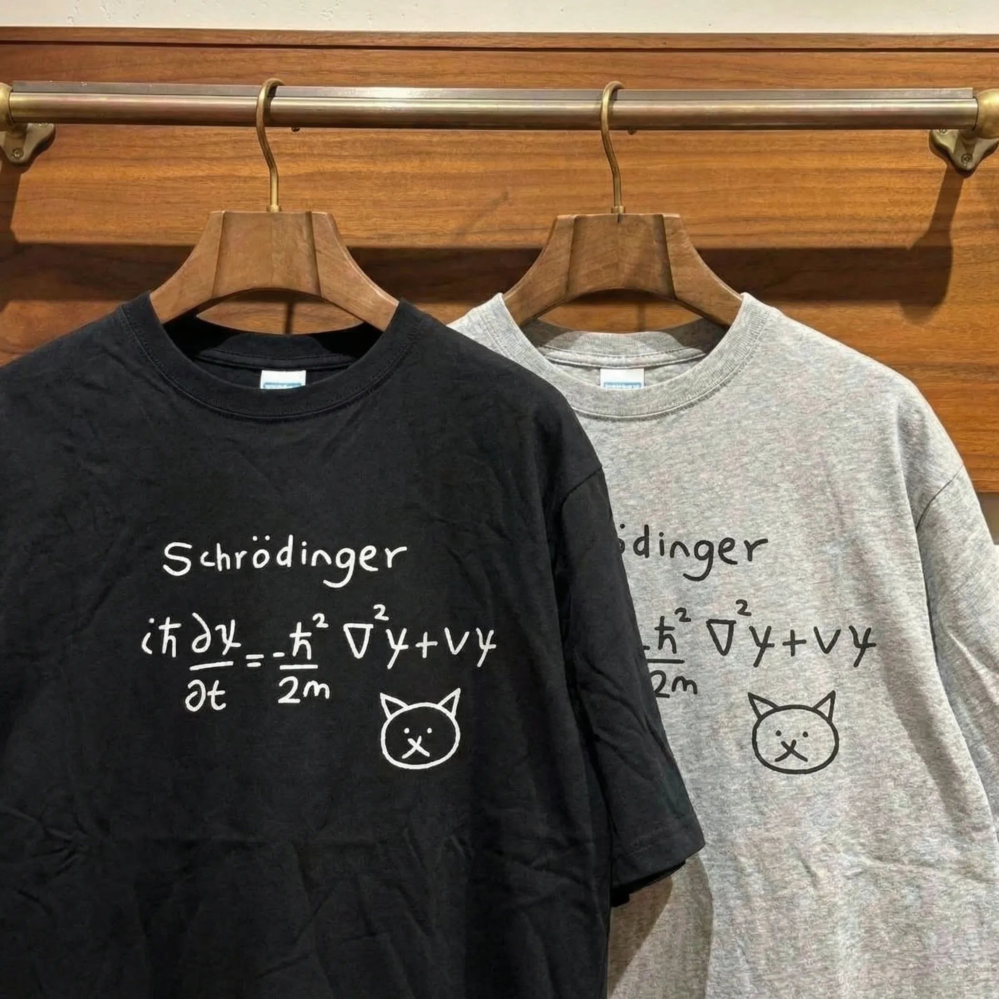 シュレディンガーネコTシャツ
