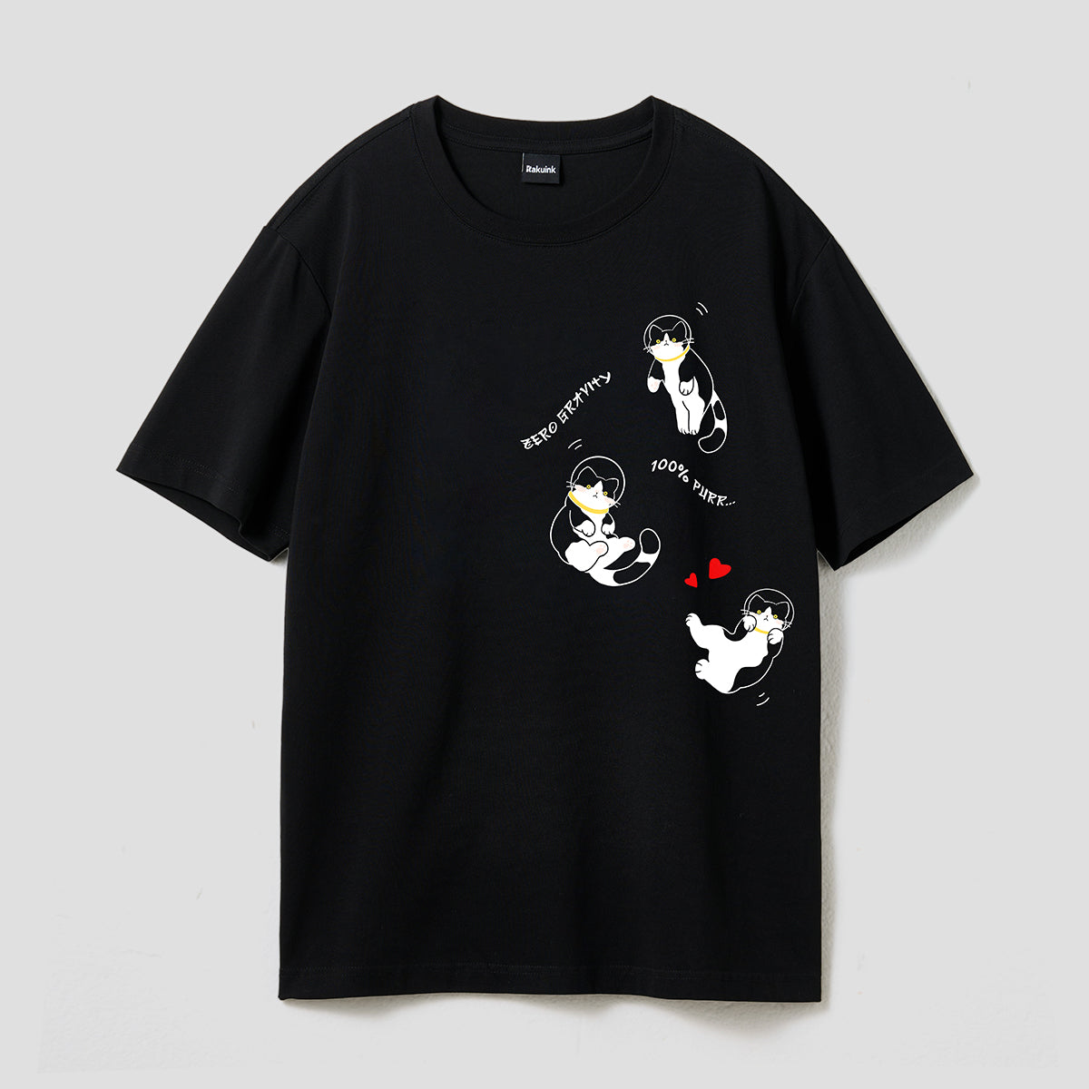 Neko Family｜ゼログラビティキャットTシャツ