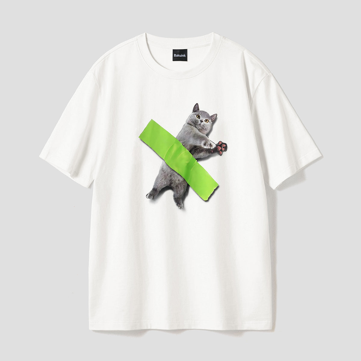 Stealth Complete!? Cardboard Cat T-shirt – RakuInk