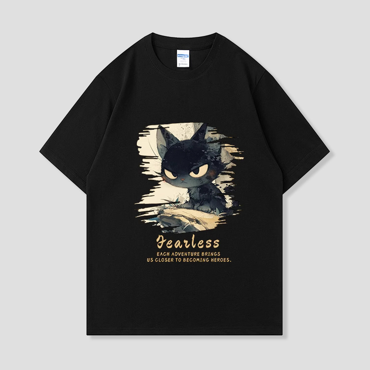 フィアレス・キャットヒーローTシャツ