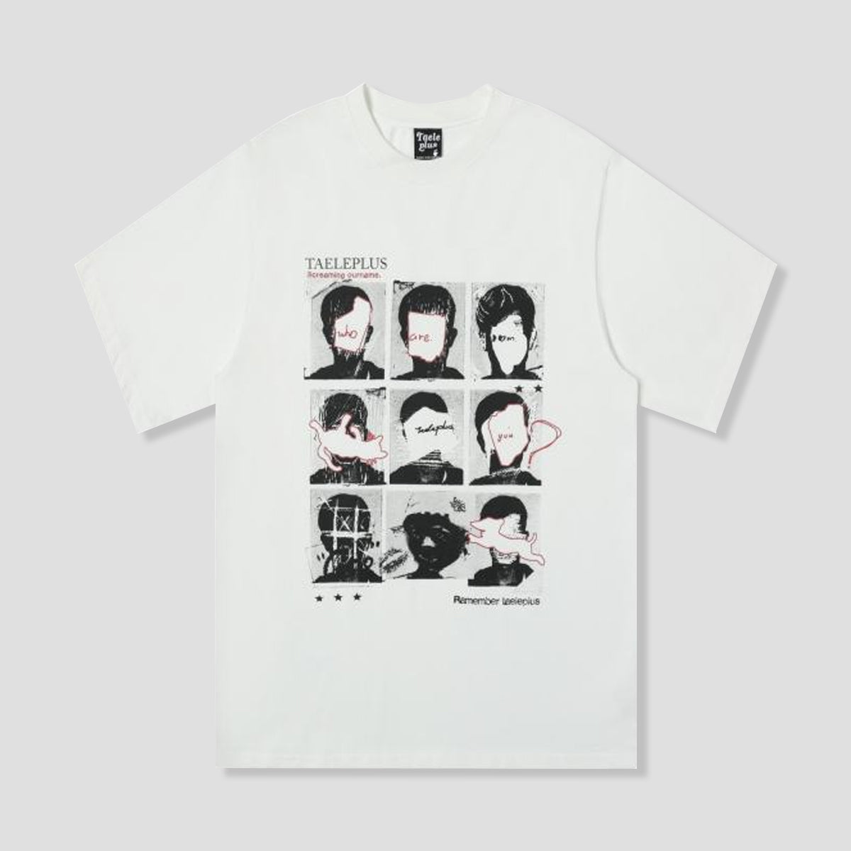 TAELEPLUS RememberグラフィックTシャツ