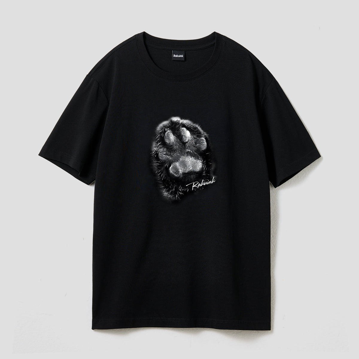 クールキャット・パウTシャツ（黒）