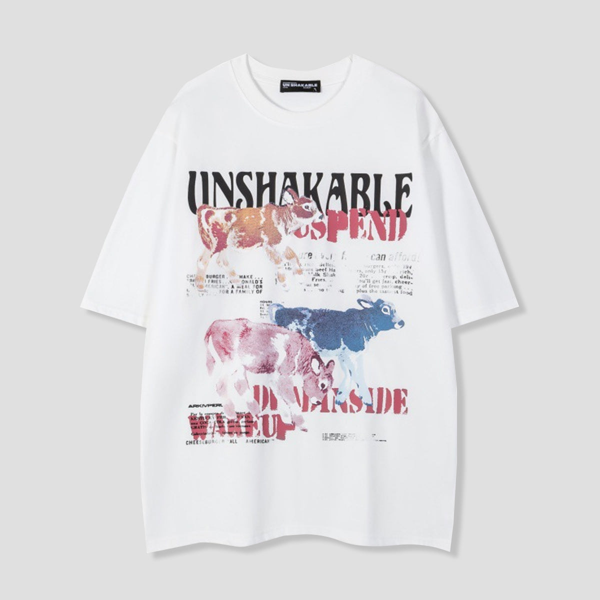 アニマルコラージュTシャツ
