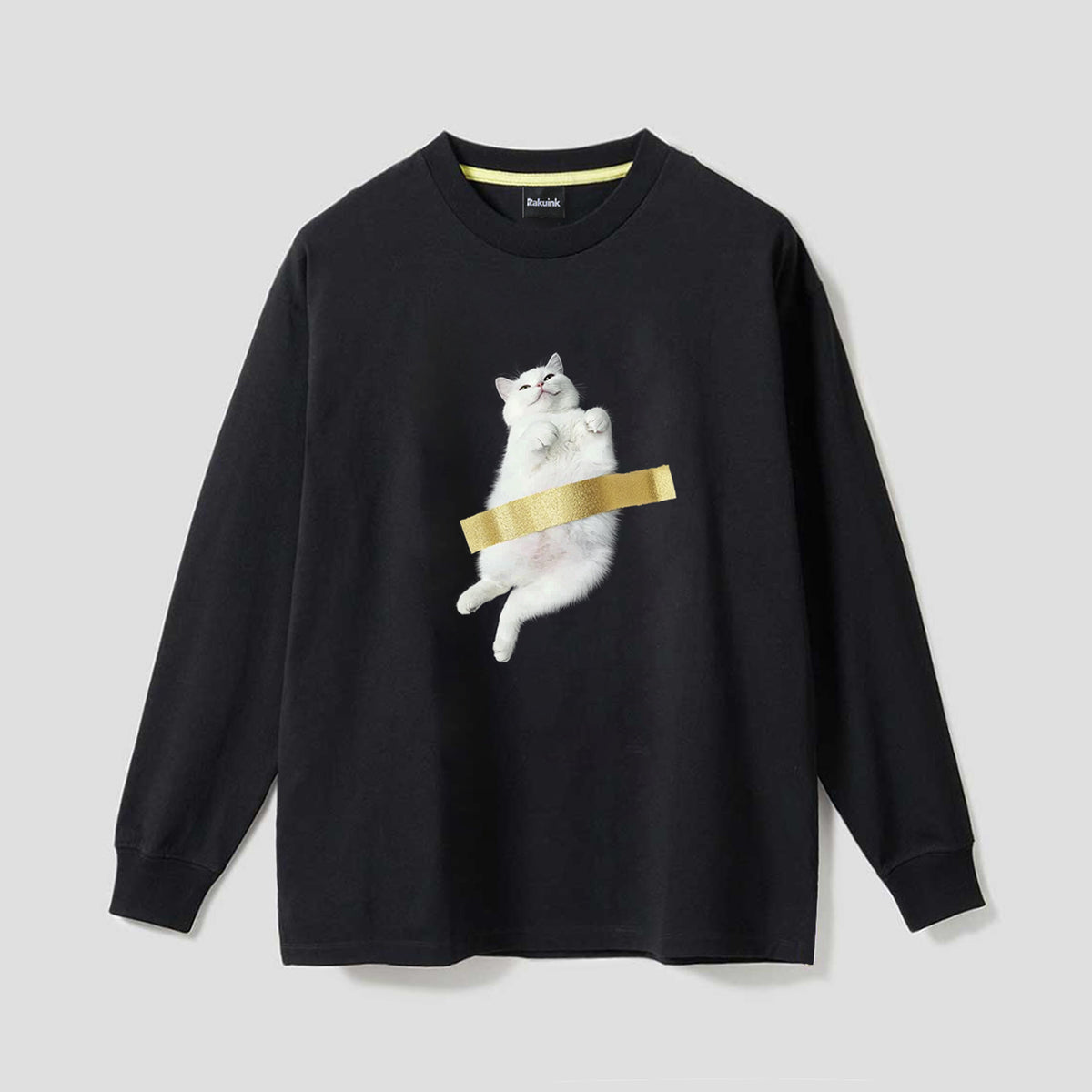 【予約】もう貼られてもいいニャン長袖Tシャツ