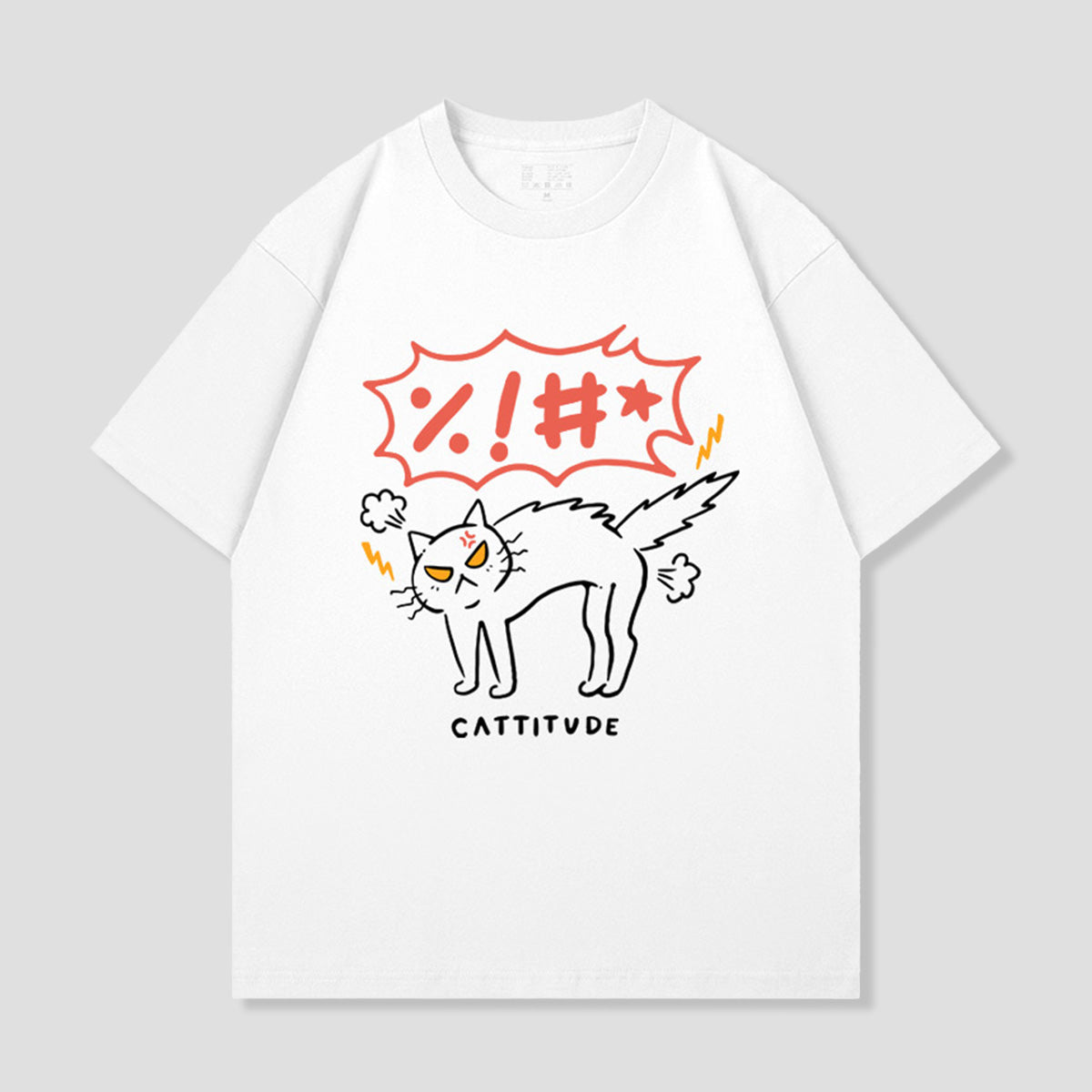 ブチギレにゃんこTシャツ