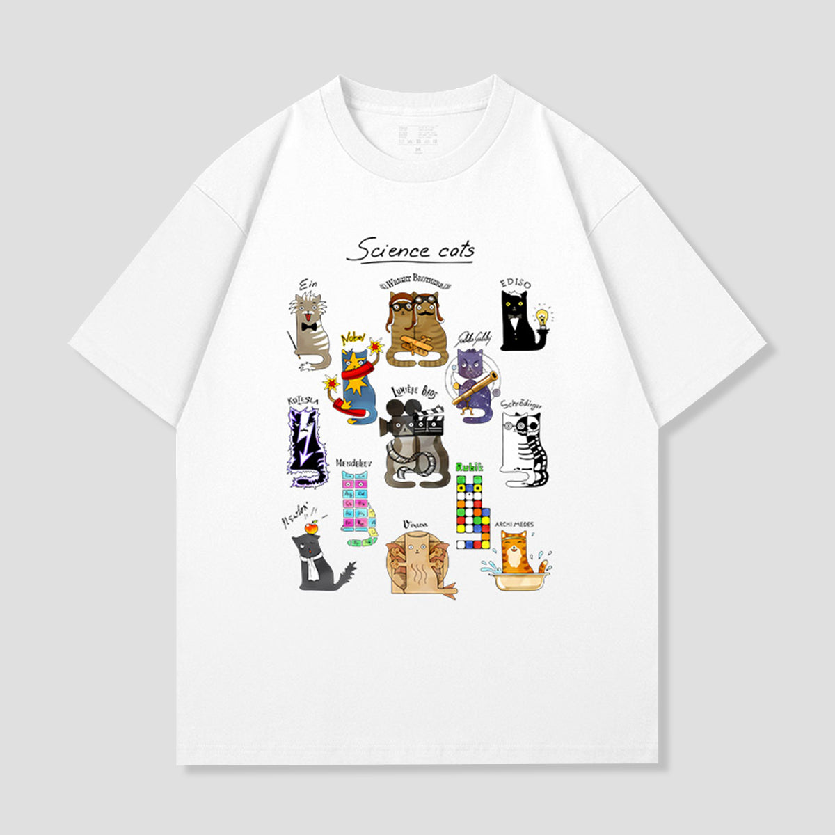 サイエンスキャットTシャツ