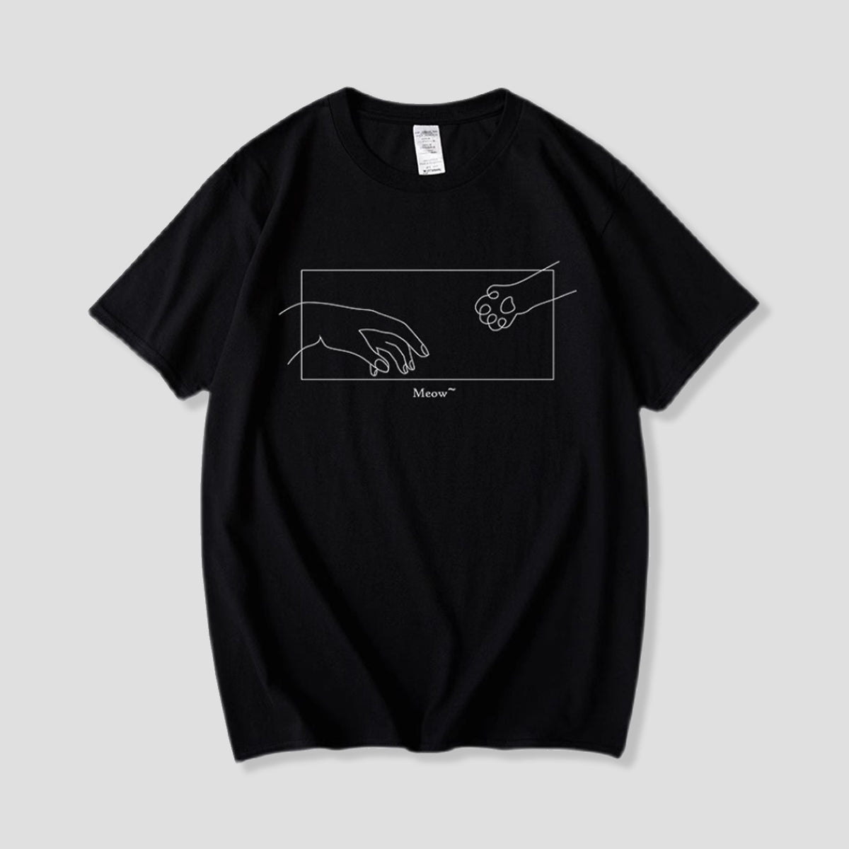 猫の手のミケランジェロTシャツ