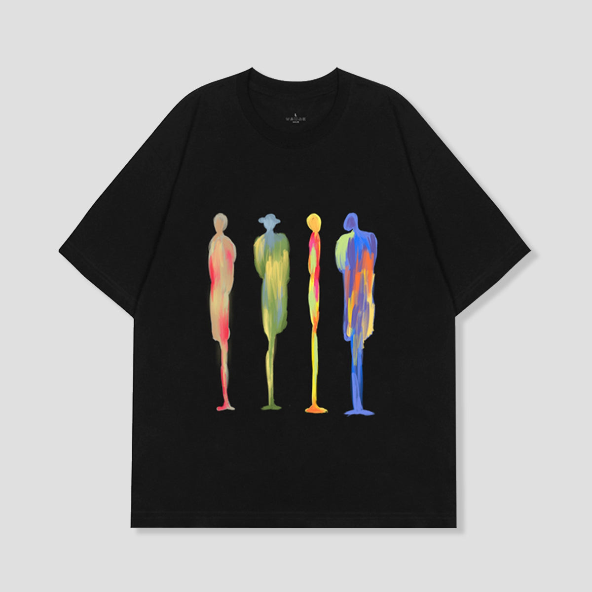 ブストラクトアートTシャツ