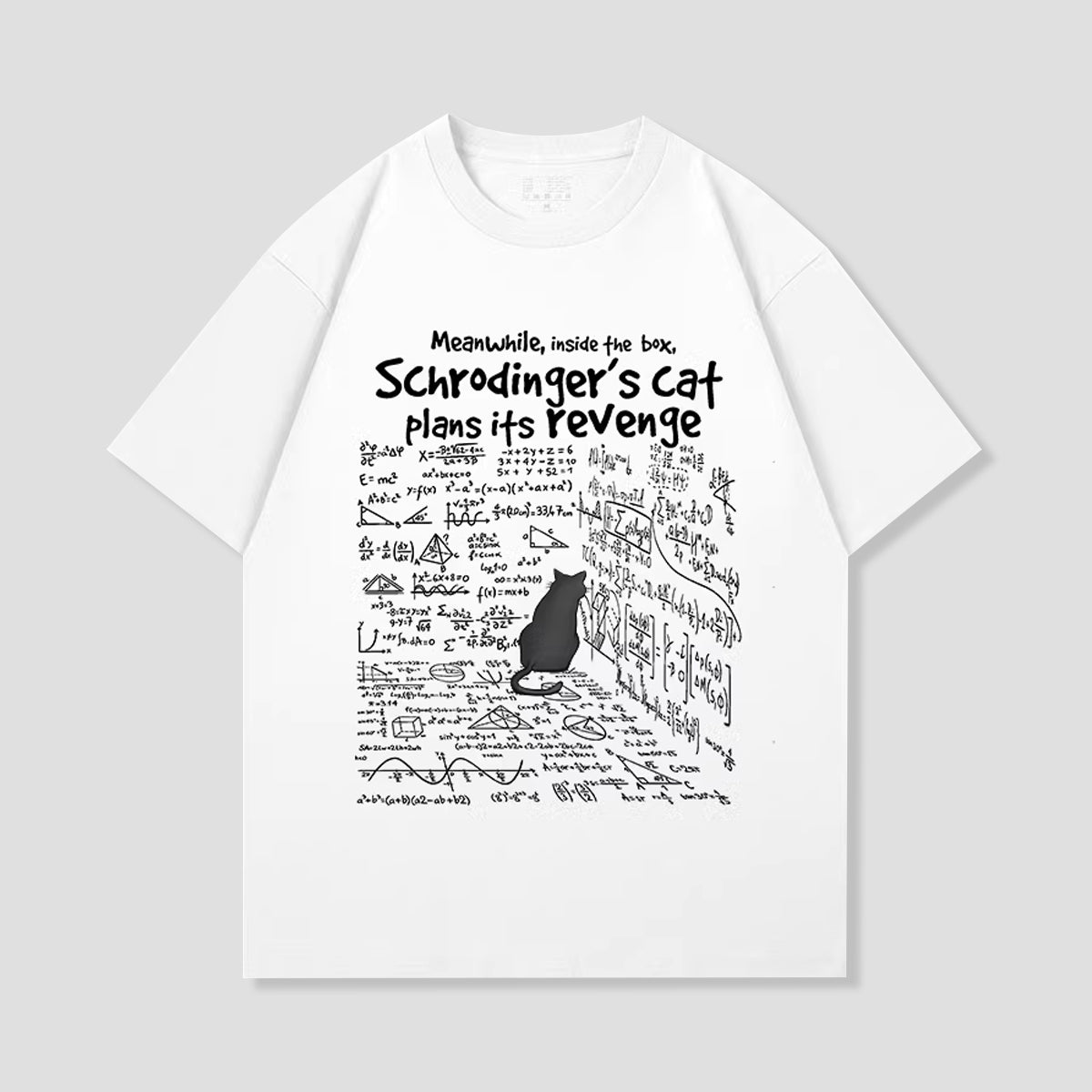 量子キャットTシャツ