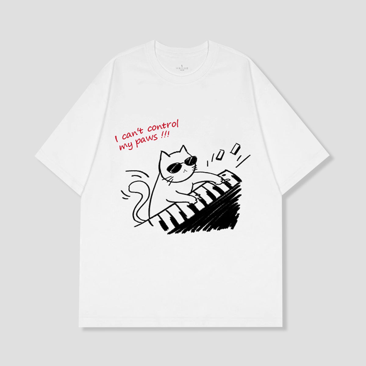 暴走ピアノキャットTシャツ