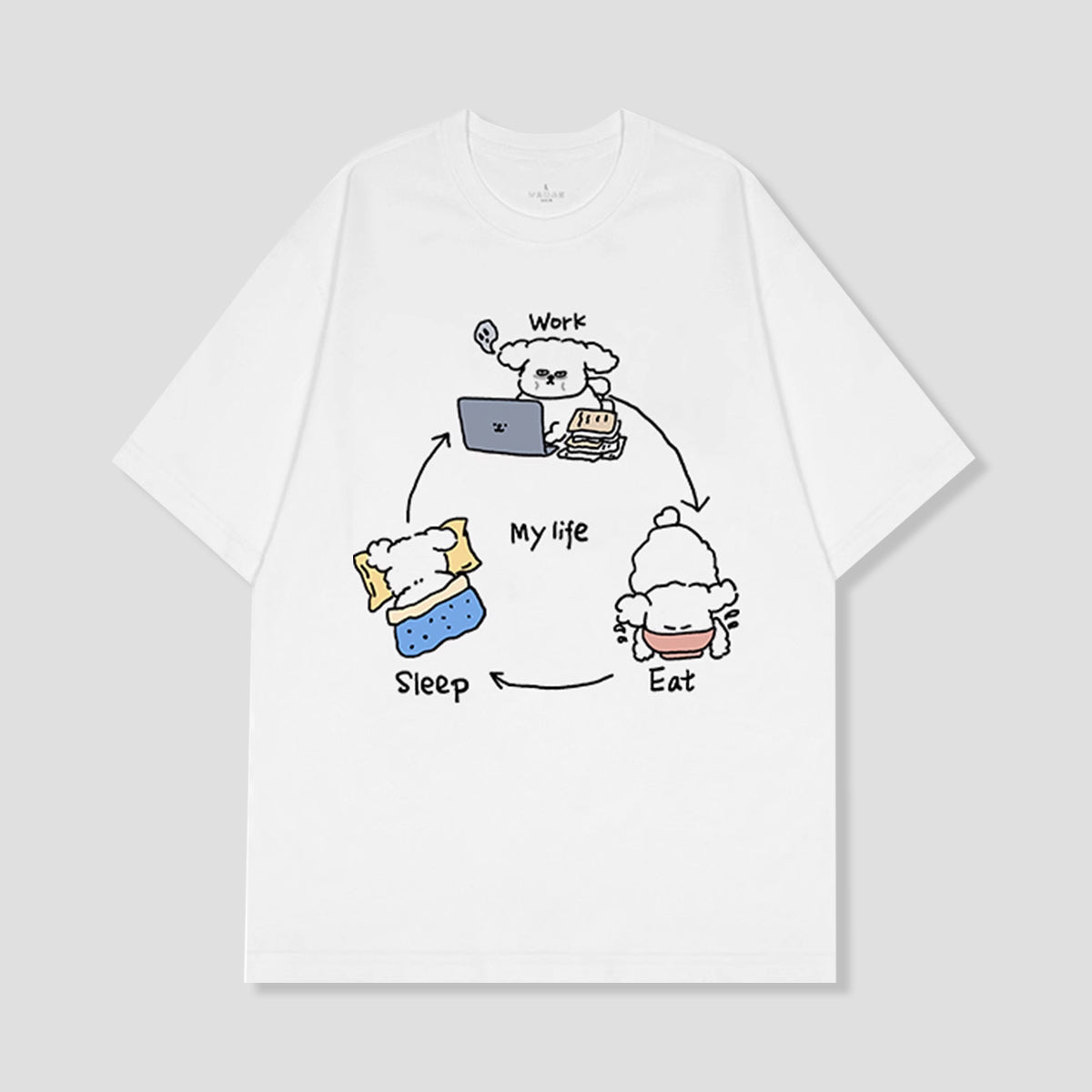 マイライフドッグTシャツ