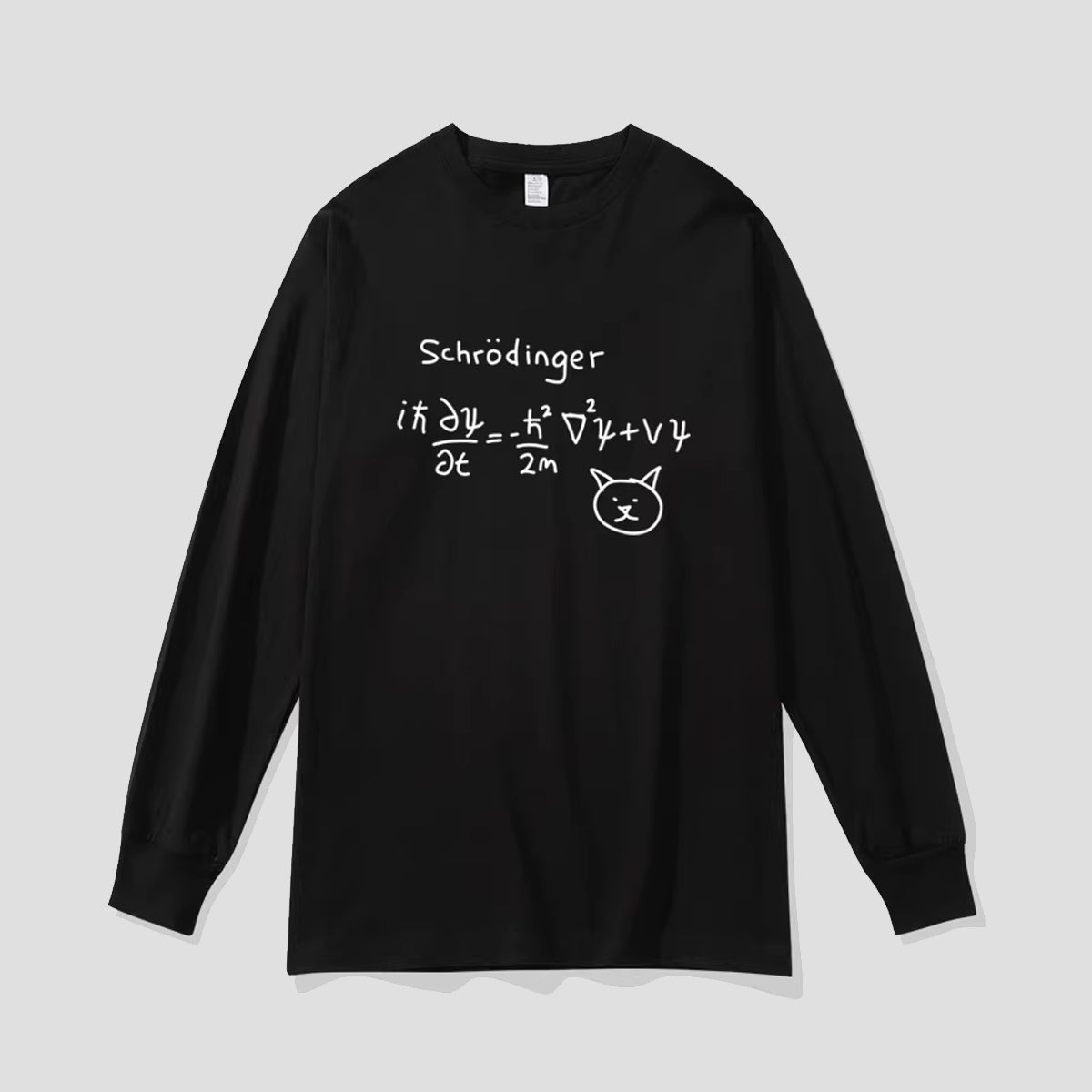 シュレーディンガーキャット ロングスリーブTシャツ