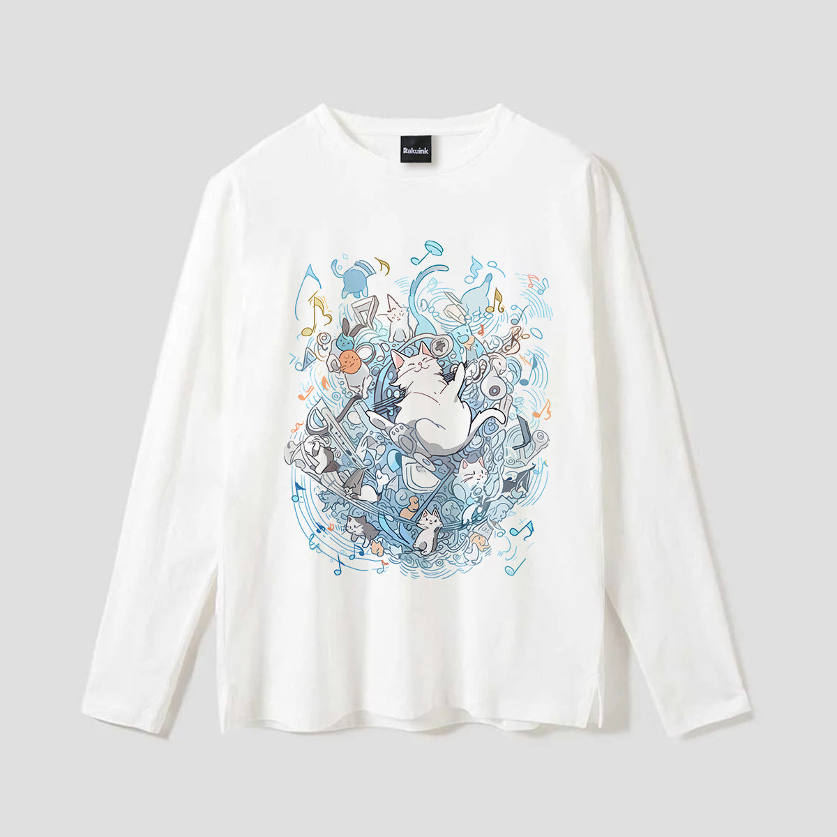 【予約】ミュージックキャット ロングスリーブTシャツ