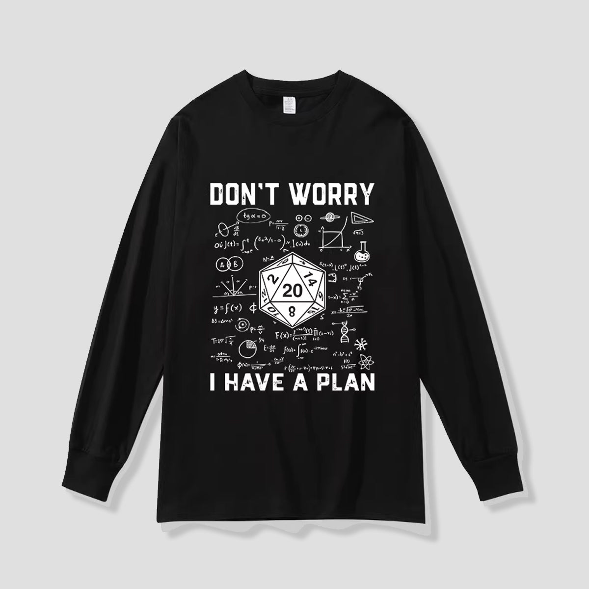 D20戦略 ロングスリーブTシャツ