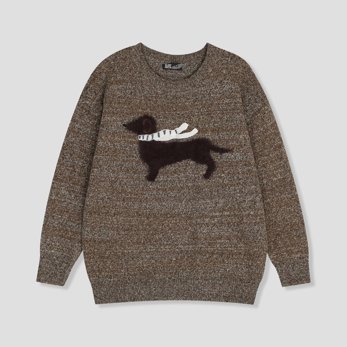 ダックスフント 刺繍セーター