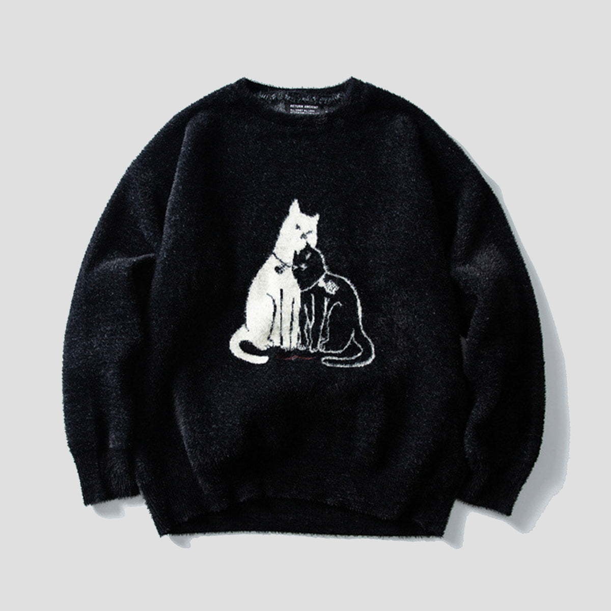 キャットグラフィック ニット