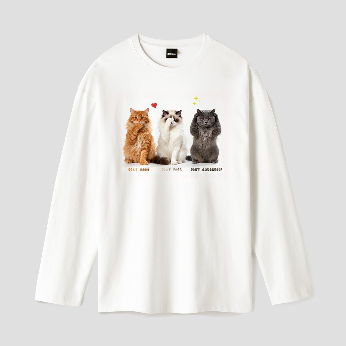 【予約】言う見る聞く？ナシ！ロングスリーブTシャツ