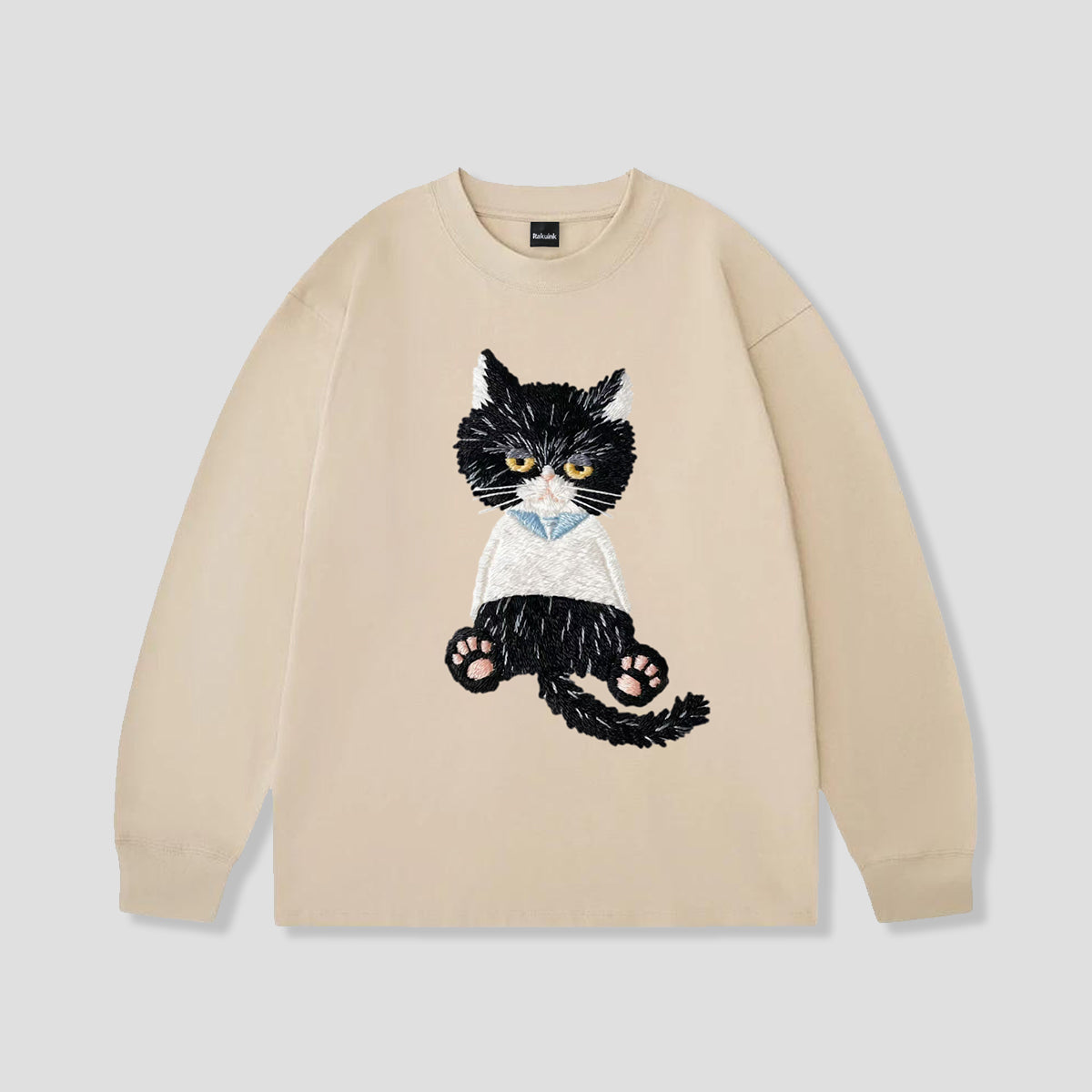 【予約】キャットシッティング ロングスリーブTシャツ