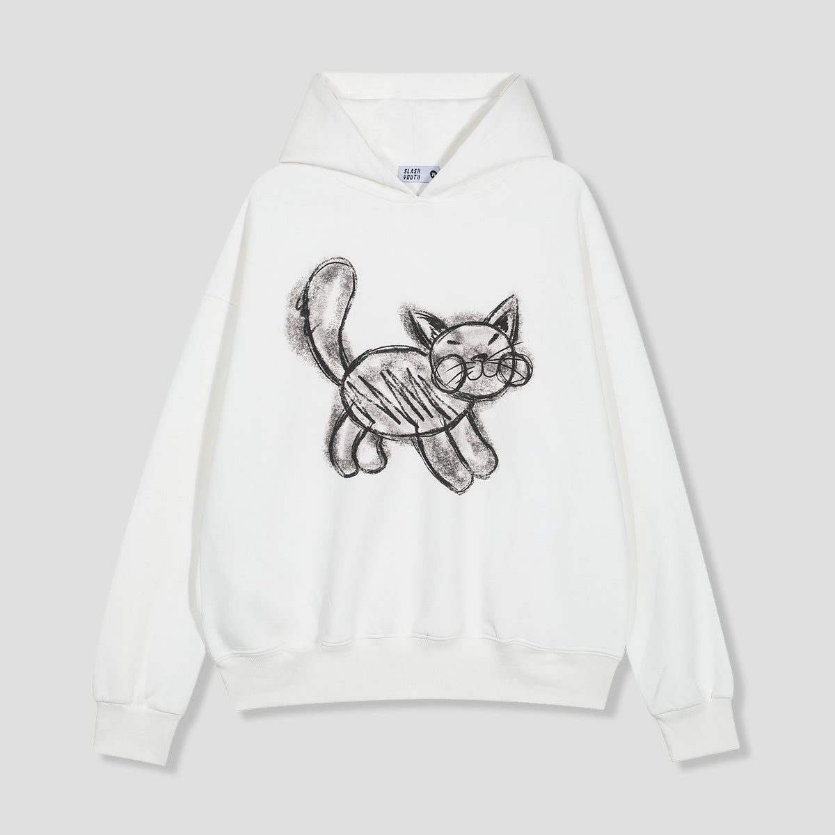 スケッチキャット パーカー