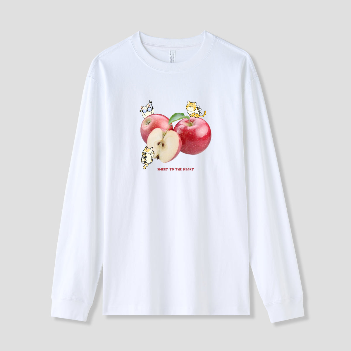 【予約】アップルキャット ロングスリーブTシャツ