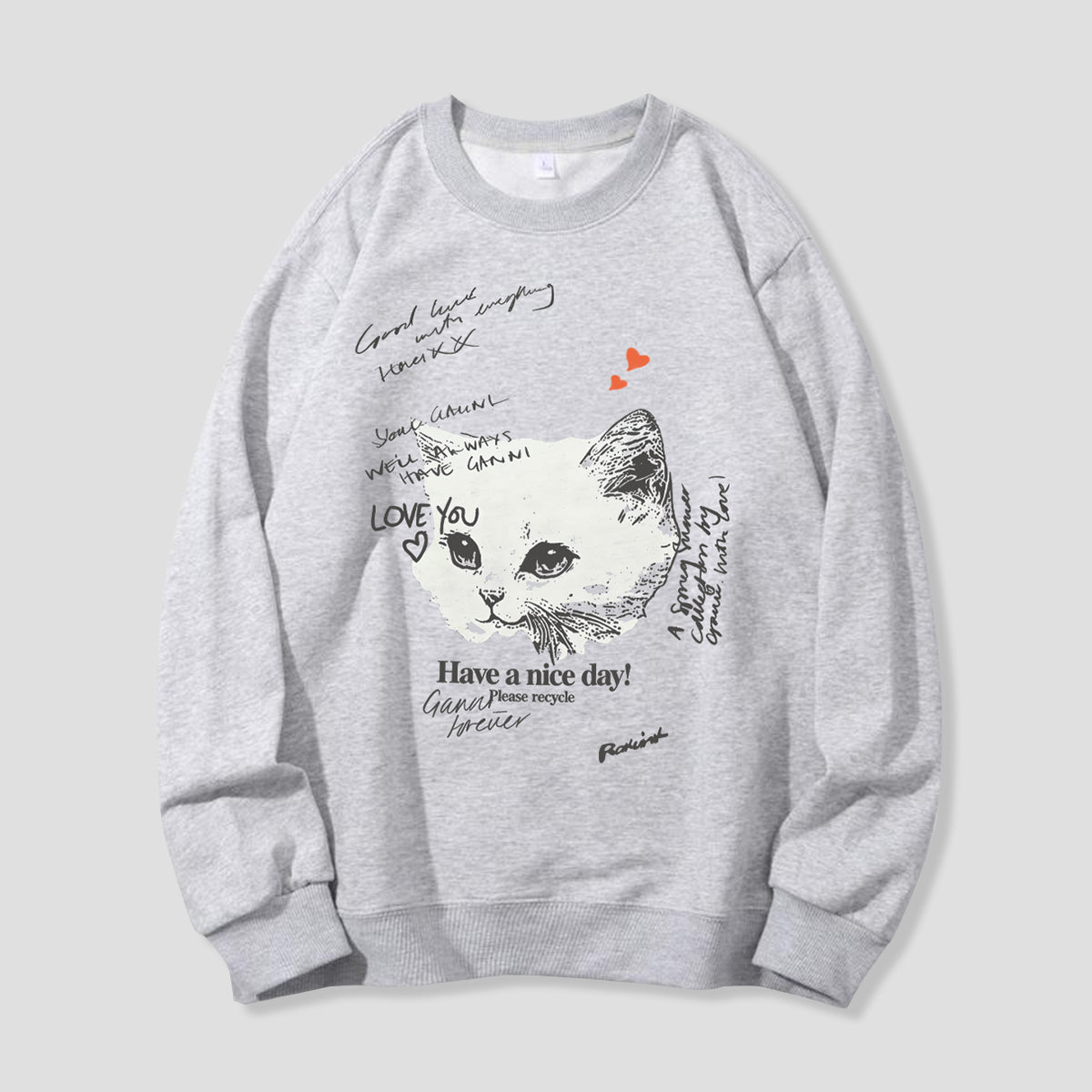【予約】グラフィックキャット スウェット