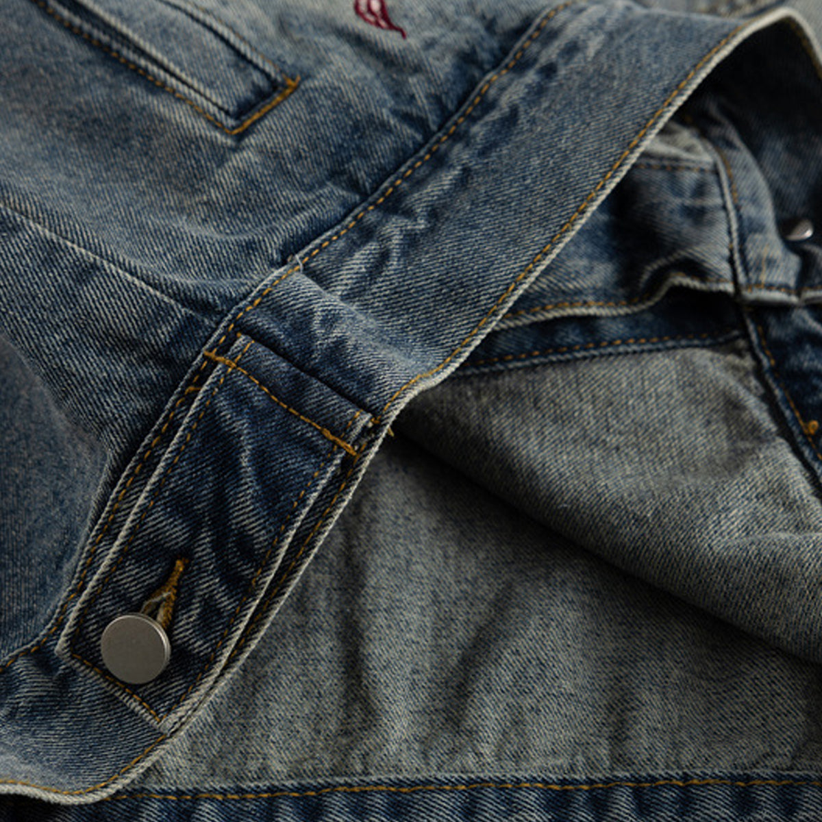 フローラル刺繍 デニムジャケット – RakuInk