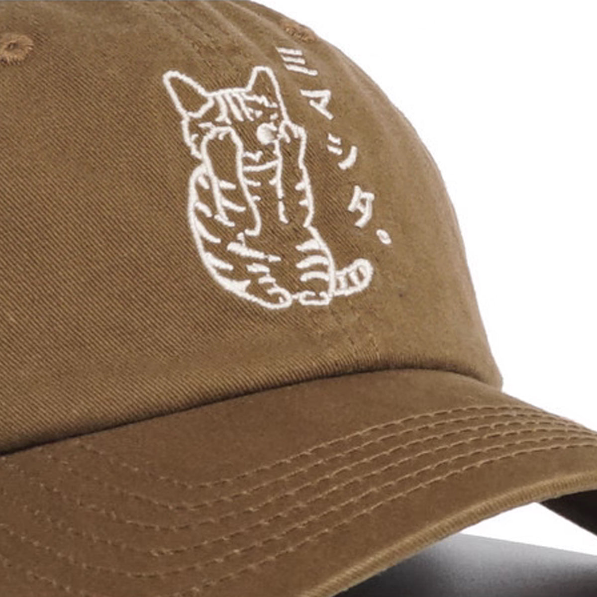 ヴィンテージキャット 刺繍入りキャップ – RakuInk
