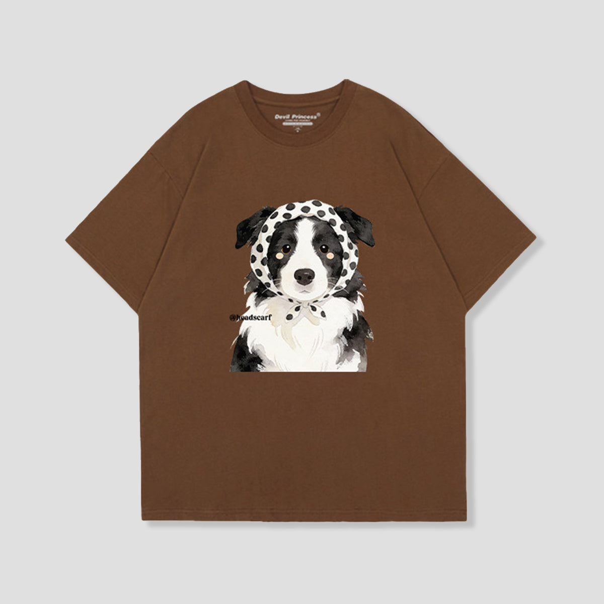 ドットスカーフボーダー グラフィックTシャツ