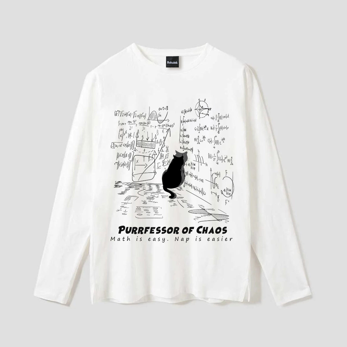 【予約】カオス教授キャット ロングスリーブTシャツ