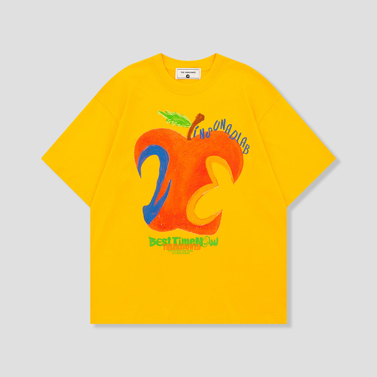 カラフルアップルTシャツ