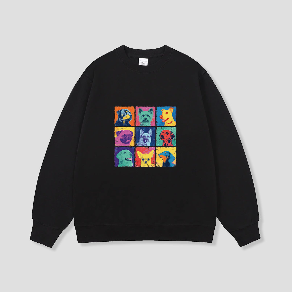 ドッグ・ポップアート スウェット – RakuInk