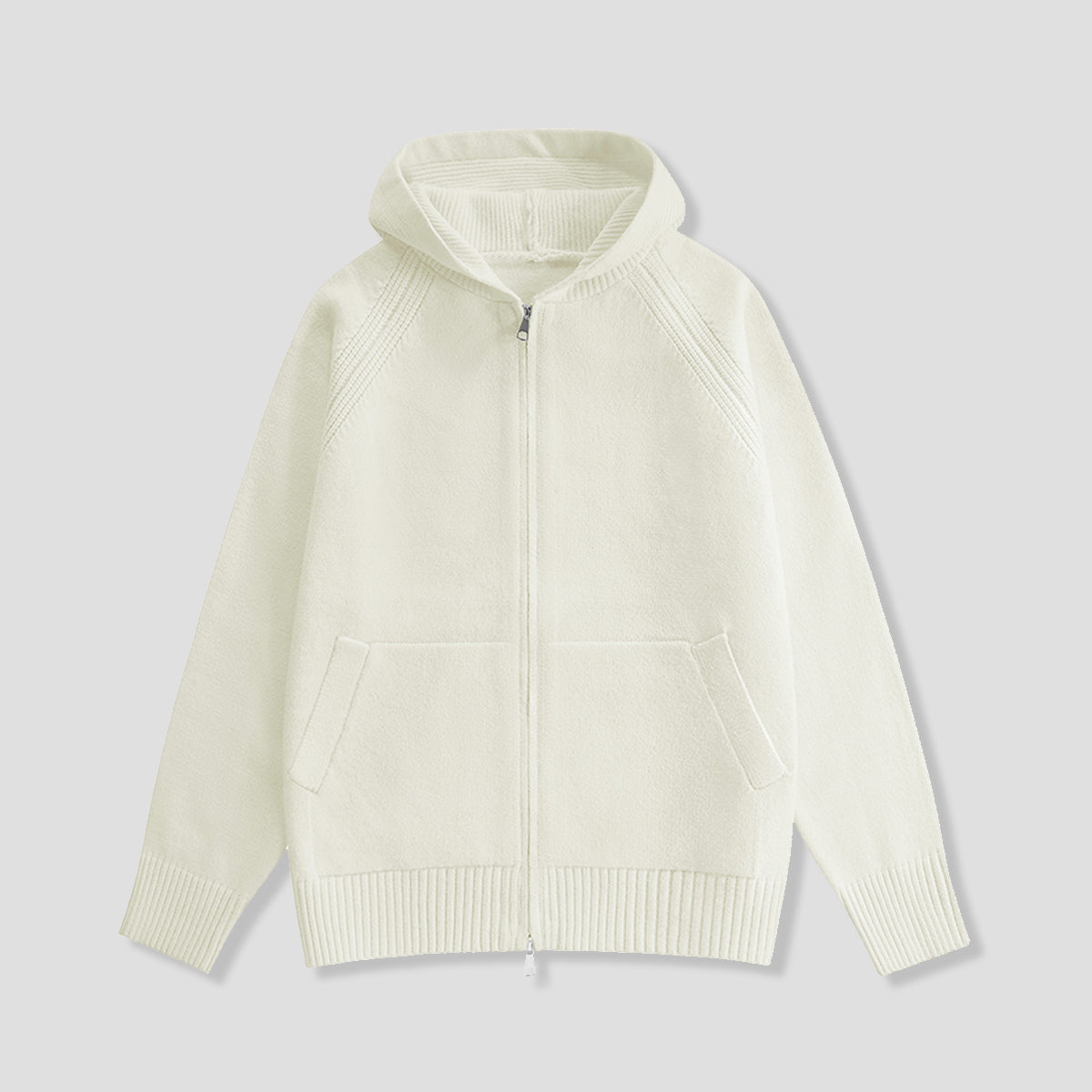 モコフワ ジップパーカー