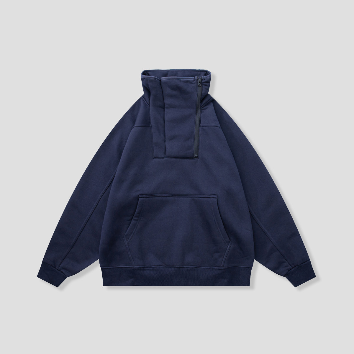 ジップネック シェルター フーディ