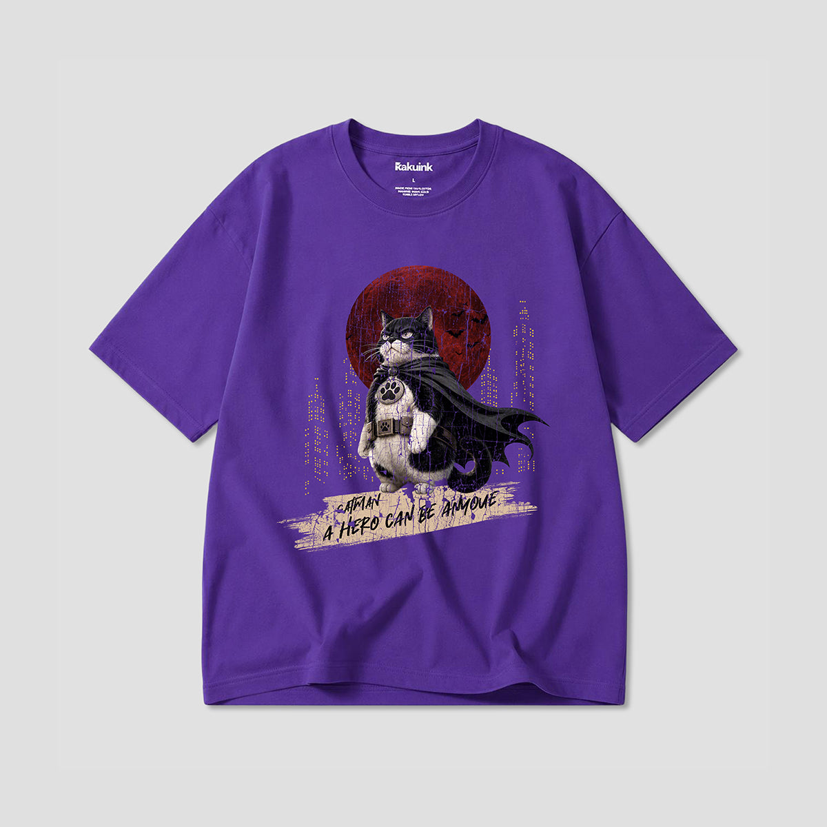 【予約】ヒーローキャット グラフィックTシャツ