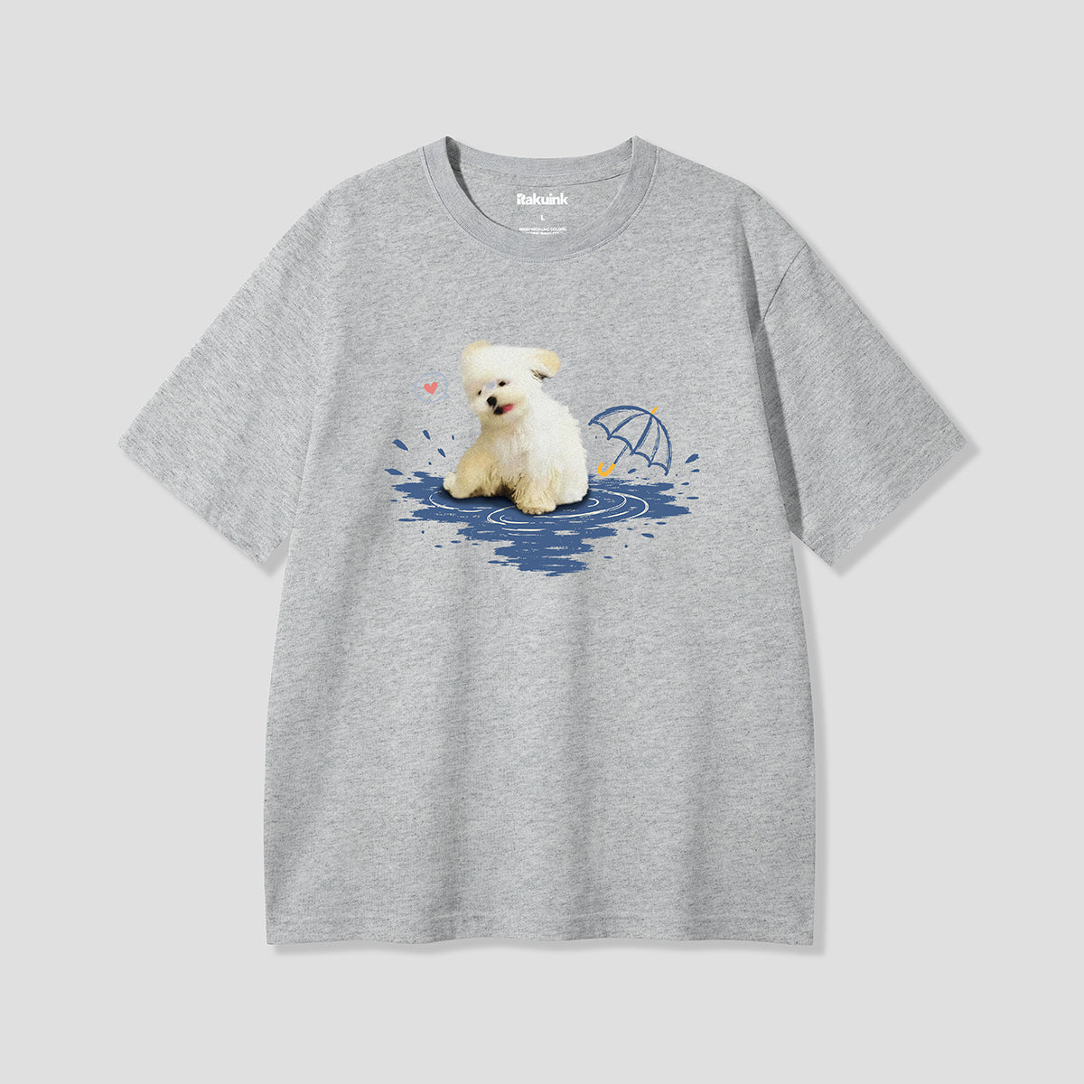 【予約】WET HAPPY ワンコ グラフィックTシャツ