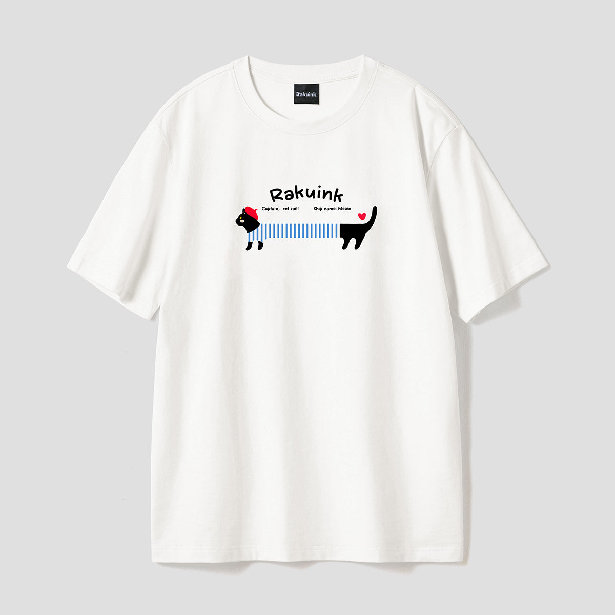 LOVE LONGER NEKO｜キャプテンキャットTシャツ