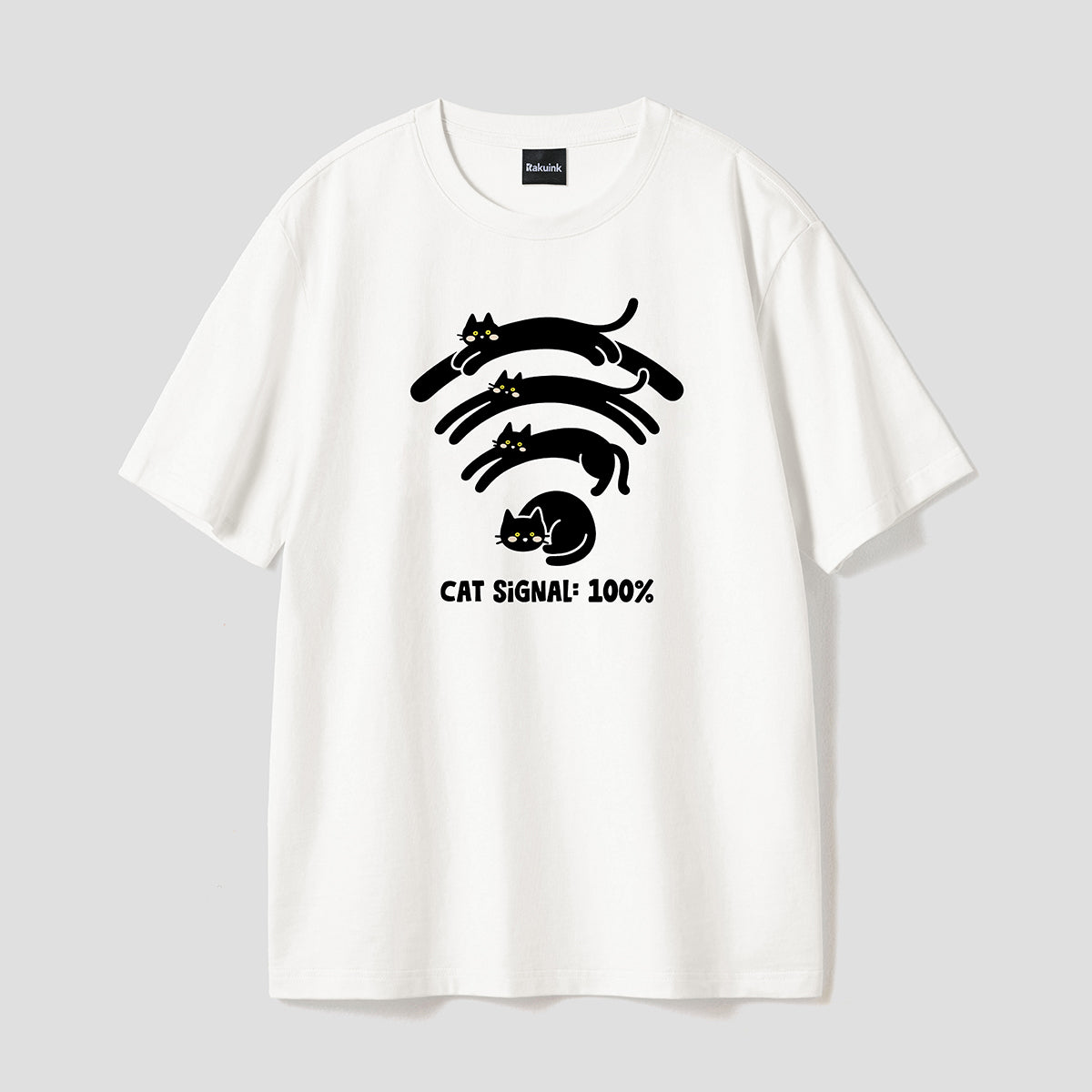 FOREVER MEOW｜CAT SIGNAL Tシャツ