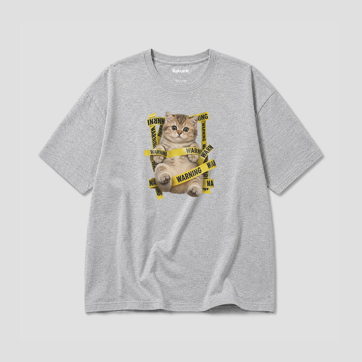 【予約】こねこ警報 グラフィックTシャツ