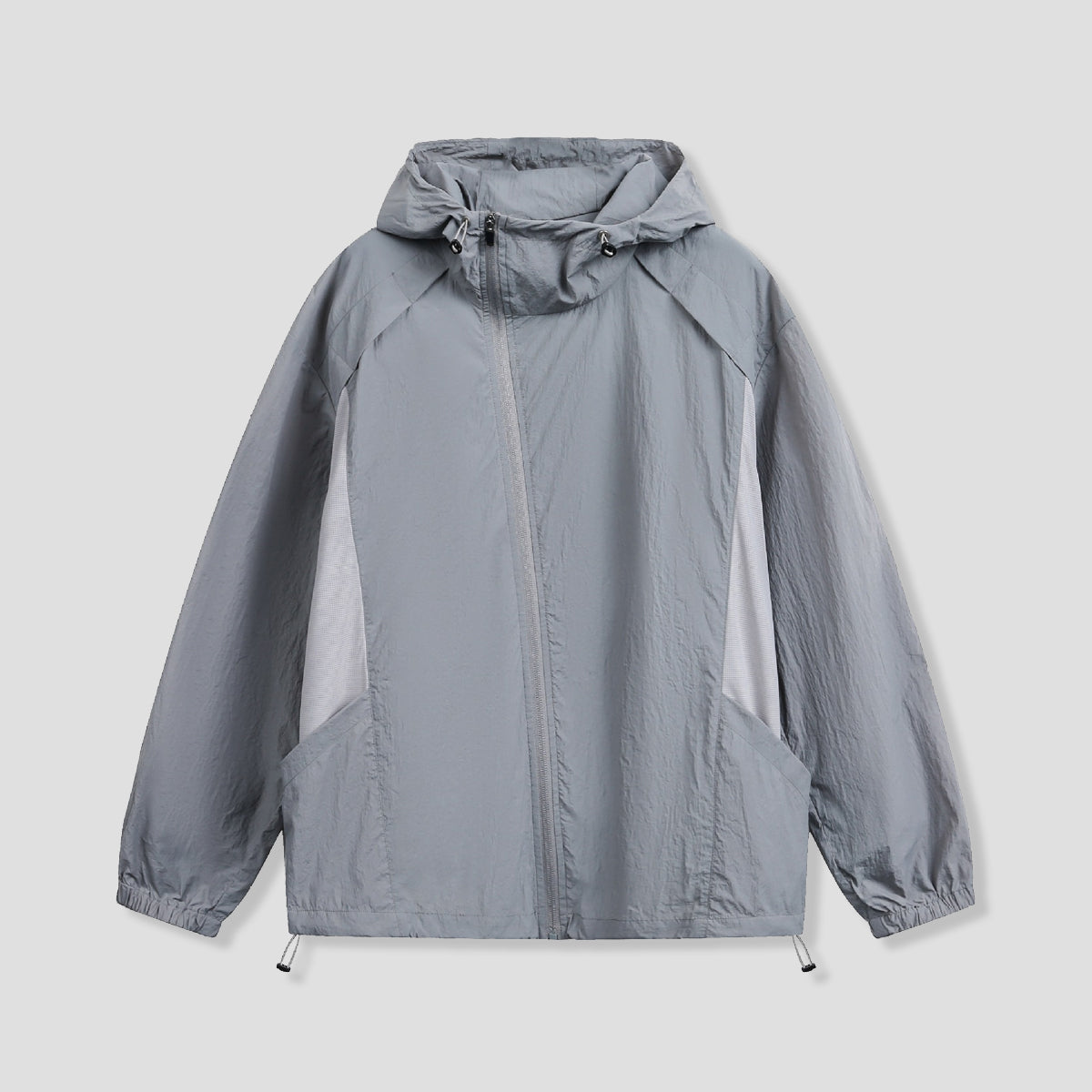 ノマドテープアクセント フーデッドジャケット