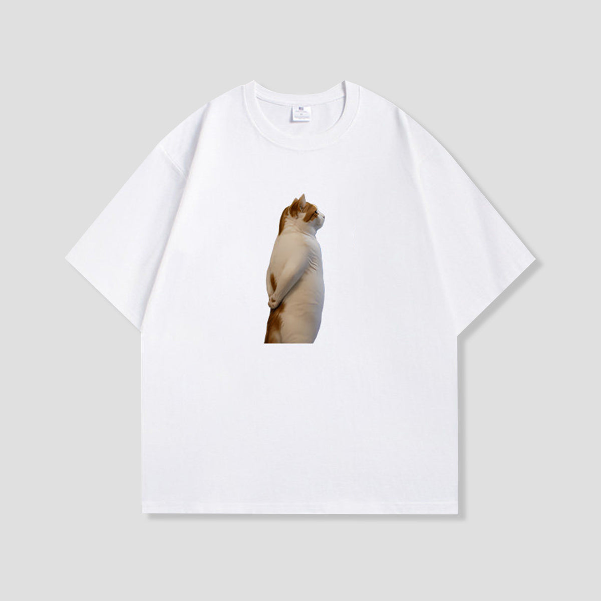 スタンドキャット グラフィックTシャツ